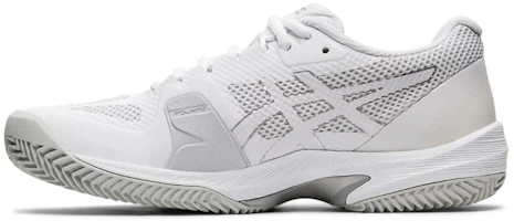(Women) ASICS Court Speed FF Clay /Silver 'White' 1042A081-102 (Women) ASICS Court Speed FF Clay /Silver 'White' 1042A081-102