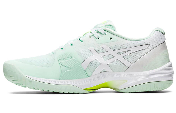 (Women) ASICS Court Speed FF L.E. /Green 'White' 1042A106-300