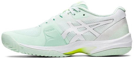 (Women) ASICS Court Speed FF L.E. /Green 'White' 1042A106-300 (Women) ASICS Court Speed FF L.E. /Green 'White' 1042A106-300