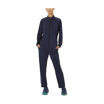 (Women) ASICS Dry Training Soft Quick-Dry Jacket - Midnight Color 2032D070-400