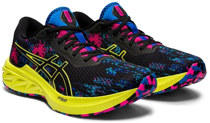 亞瑟士 Dynablast 2 舒適耐磨跑步鞋 女款 黑黃 Lookbook 亞瑟士 Dynablast 2 舒適耐磨跑步鞋 女款 黑黃