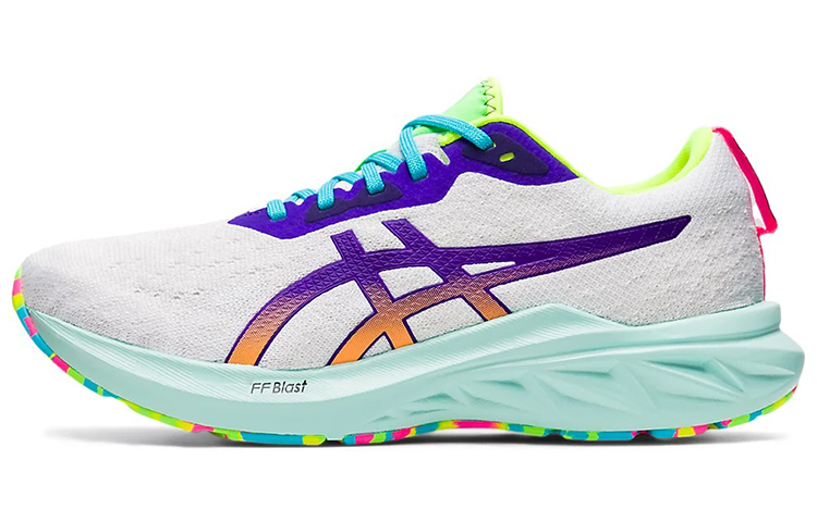 (Women) ASICS DynaBlast 2 'White Multi'  1012B248-100