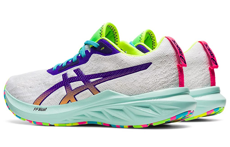 Shop (W) 아식스 다이나블라스트 2 '화이트 멀티' 1012B248-100