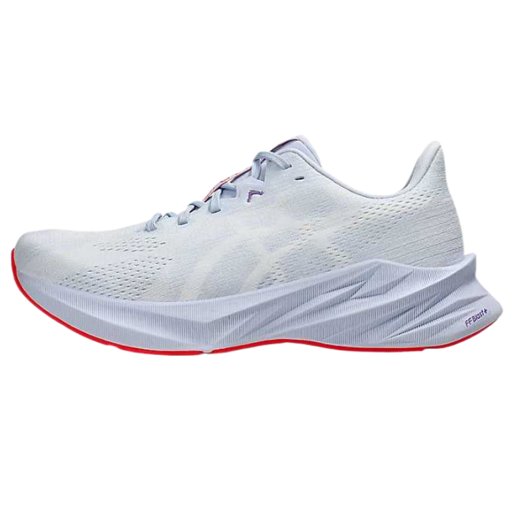(Women) Asics DYNABLAST 5 Running Shoes Gray Blue Cushioned Stylish Minimalist 1012B776-401