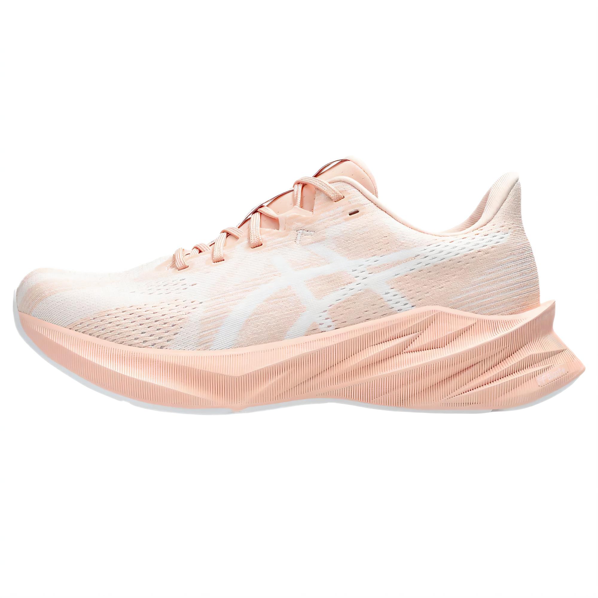 (Women) Asics DYNABLAST 5 White Pink Low-Top Running Shoes Comfortable Durable 1012B776-100