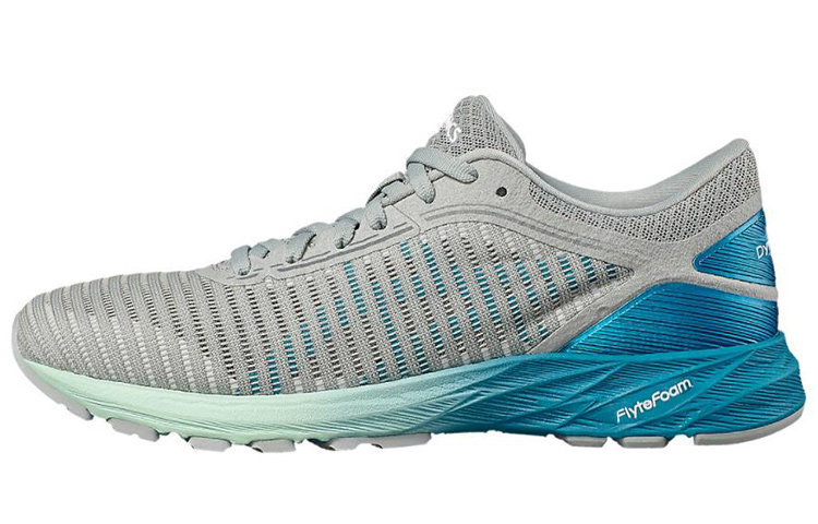 (Women) ASICS Dynaflyte 2 Mid Grey Arctic Aqua Sneakers 'Grey Blue' T7D5N-9640
