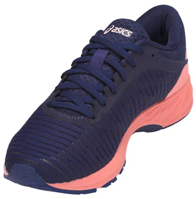 (W) ASICS Dynaflyte 2 Donkerblauw/Roze Sneakers T7D5N-4901 Shop (W) ASICS Dynaflyte 2 Donkerblauw/Roze Sneakers T7D5N-4901