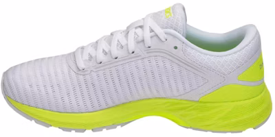 (Women) ASICS Dynaflyte 2 White/Yellow T7D5N-0107 (Women) ASICS Dynaflyte 2 White/Yellow T7D5N-0107