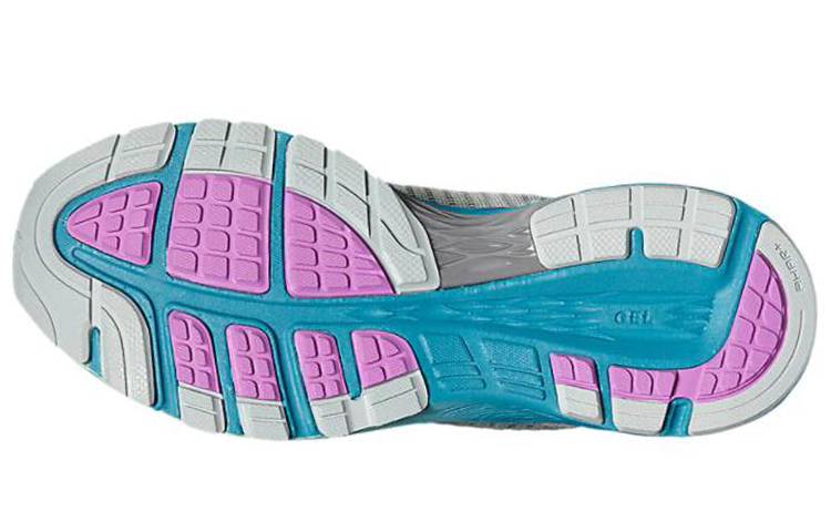 Details for (W) ASICS Dynaflyte 2 Mid Grijs Arctic Aqua Sneakers ''Grijs Blauw'' T7D5N-9640
