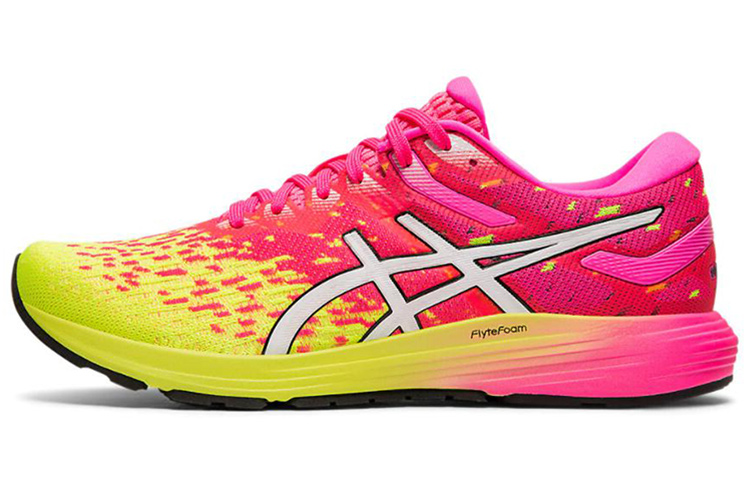 (Women) ASICS DynaFlyte 4 'Hot Pink Yellow'  1012A465-700