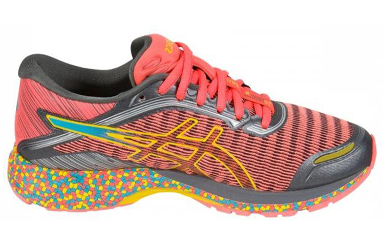 Order (W) ASICS Dynaflyte ''Barcelona Zwart Rood'' T75SQ-0639