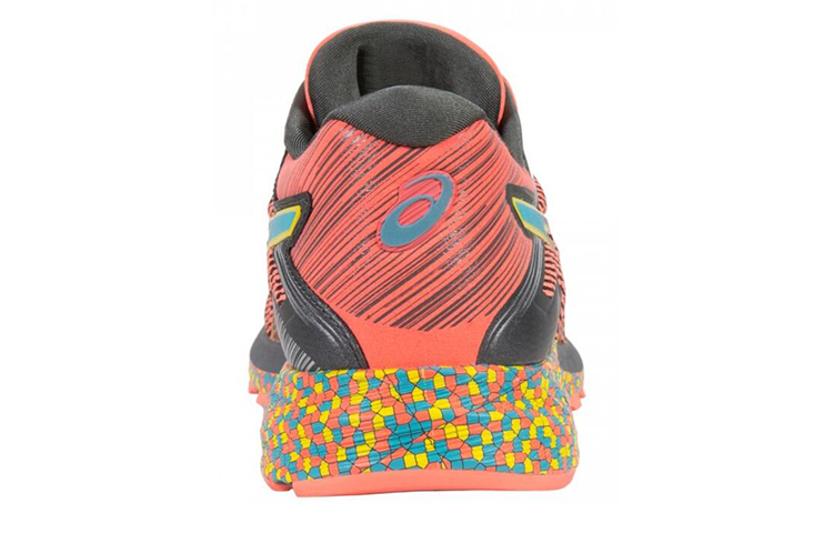 Lookbook (W) ASICS Dynaflyte ''Barcelona Zwart Rood'' T75SQ-0639