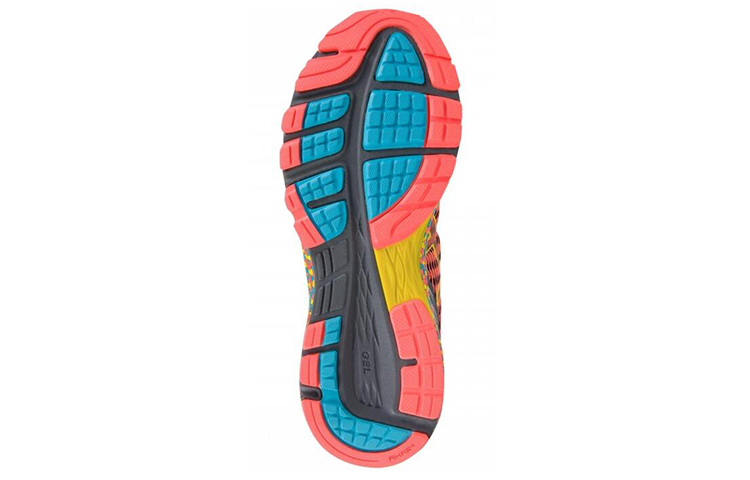 Shop (W) ASICS Dynaflyte ''Barcelona Zwart Rood'' T75SQ-0639