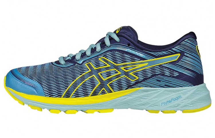 (Women) ASICS Dynaflyte 'Blue Yellow' T6F8Y-3903