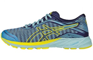 (Women) ASICS Dynaflyte 'Blue Yellow' T6F8Y-3903 (Women) ASICS Dynaflyte 'Blue Yellow' T6F8Y-3903