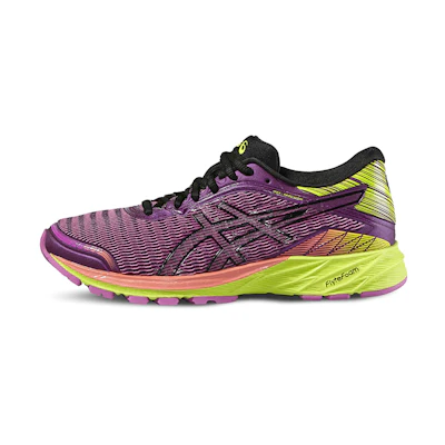 (W) ASICS Dynaflyte Black Safety Yellow 'Purple'