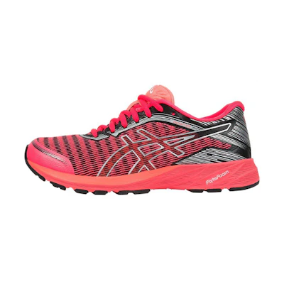 (W) ASICS Dynaflyte Diva Pink Silver Black 'Red'