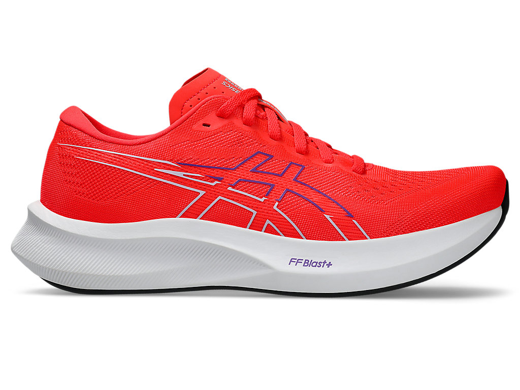 (Women) ASICS EvoRide Speed 3 Running Shoes Flash Red/Edo Purple 1012B763-600