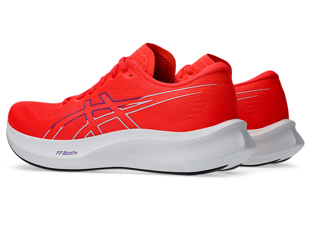 Lookbook (W) ASICS EvoRide Speed 3 跑鞋 閃亮紅/江戶紫 1012B763-600