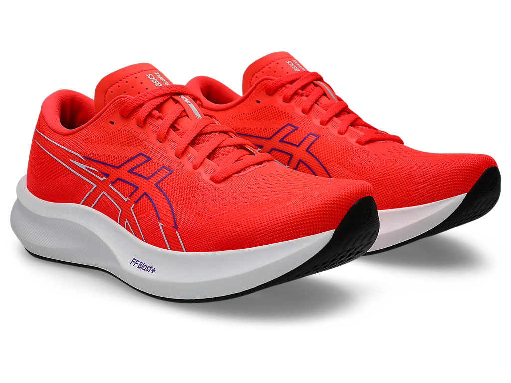 Order (W) 亞瑟士 ASICS EvoRide Speed 3 寬版跑鞋 閃耀紅/江戶紫 1012B762-600