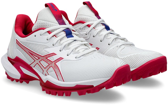 (Women) ASICS Field Speed FF 2 Soccer Cleats White/Bright Rose 1112A056-100 Order (Women) ASICS Field Speed FF 2 Soccer Cleats White/Bright Rose 1112A056-100