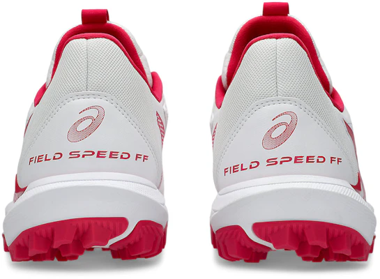 (Women) ASICS Field Speed FF 2 Soccer Cleats White/Bright Rose 1112A056-100 Purchase (Women) ASICS Field Speed FF 2 Soccer Cleats White/Bright Rose 1112A056-100