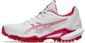 Cheap (Women) ASICS Field Speed FF 2 Soccer Cleats White/Bright Rose 1112A056-100