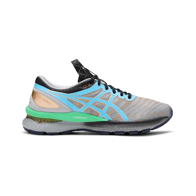 (W) ASICS FN1-S Gel Nimbus 22 'Stone Grey Blue'