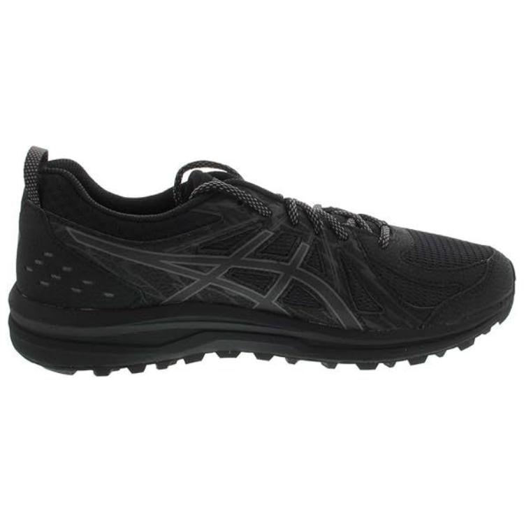 Order (W) アシックス フリークエントトレイル 黒 ローカット 1012A022-001