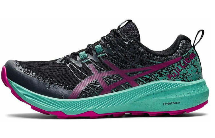(Women) ASICS Fuji Lite 2 'Black Fuchsia Red'  1012B066-002