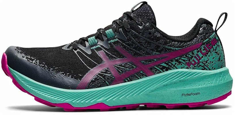 (Women) ASICS Fuji Lite 2 'Black Fuchsia Red' 1012B066-002 Buy (Women) ASICS Fuji Lite 2 'Black Fuchsia Red' 1012B066-002