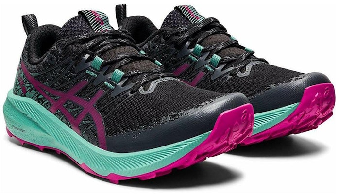 (Women) ASICS Fuji Lite 2 'Black Fuchsia Red' 1012B066-002 Lookbook (Women) ASICS Fuji Lite 2 'Black Fuchsia Red' 1012B066-002