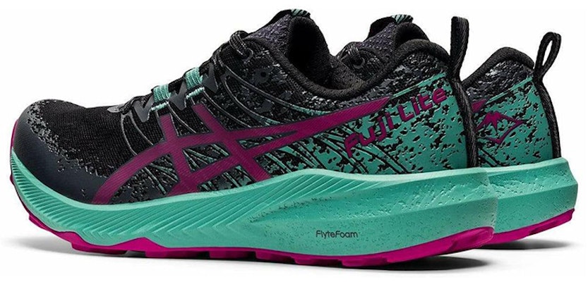 (女性)ASICS Fuji Lite 2 '黑色 玫紅' 1012B066-002 Shop (女性)ASICS Fuji Lite 2 '黑色 玫紅' 1012B066-002