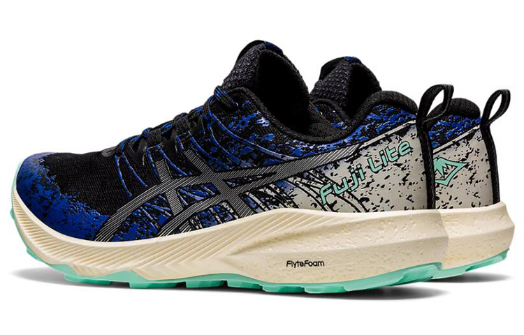 Shop (Women) ASICS Fuji Lite 2 'Black Pure Silver'  1012B066-001