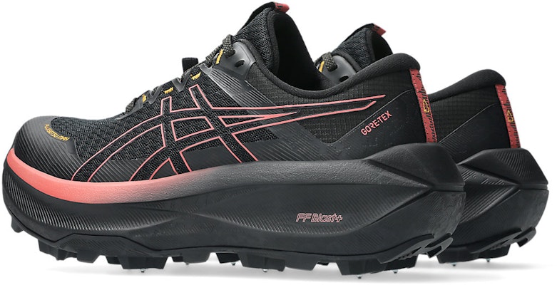 (W) ASICS FUJISETSU Max GTX Sepatu Trail Running Hitam/Pink Clay Tua 1012B893-001 Lookbook (W) ASICS FUJISETSU Max GTX Sepatu Trail Running Hitam/Pink Clay Tua 1012B893-001