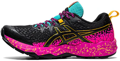 (Women) ASICS FujiTrabuco Lyte 'Black Pink Glo' 1012A599-001 (Women) ASICS FujiTrabuco Lyte 'Black Pink Glo' 1012A599-001