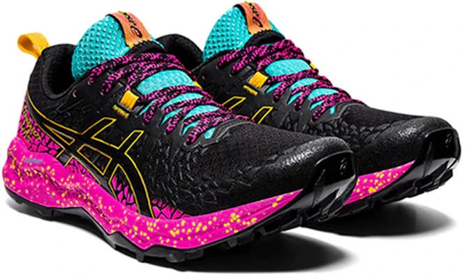 (Women) ASICS FujiTrabuco Lyte 'Black Pink Glo' 1012A599-001 Lookbook (Women) ASICS FujiTrabuco Lyte 'Black Pink Glo' 1012A599-001