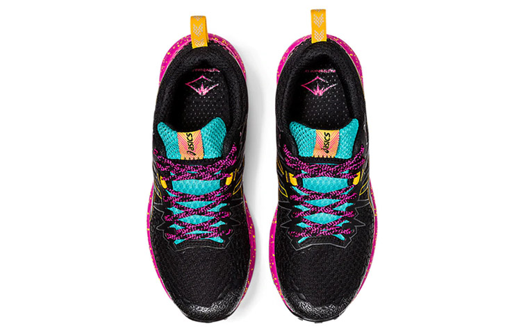 Shop (Women) ASICS FujiTrabuco Lyte 'Black Pink Glo'  1012A599-001