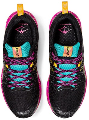 (Women) ASICS FujiTrabuco Lyte 'Black Pink Glo' 1012A599-001 Shop (Women) ASICS FujiTrabuco Lyte 'Black Pink Glo' 1012A599-001