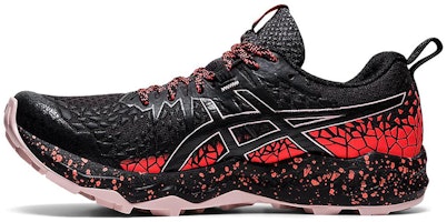 (Women) ASICS FujiTrabuco Lyte 'Black Red' 1012A599-021 (Women) ASICS FujiTrabuco Lyte 'Black Red' 1012A599-021