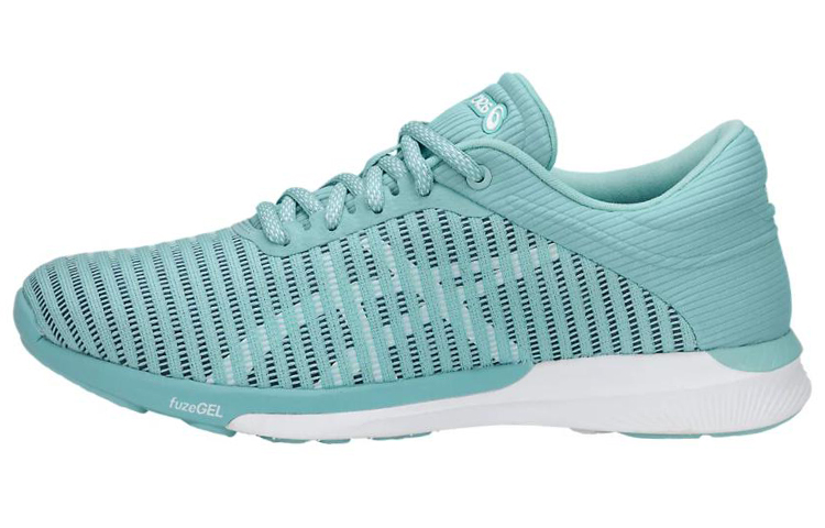 (Women) ASICS Fusex Rush Adapt Pocrelain Blue White 'Teal' T885N-1401