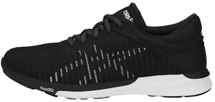 (Women) ASICS Fusex Rush Adapt White Dark Grey 'Black' T885N-9001 (Women) ASICS Fusex Rush Adapt White Dark Grey 'Black' T885N-9001