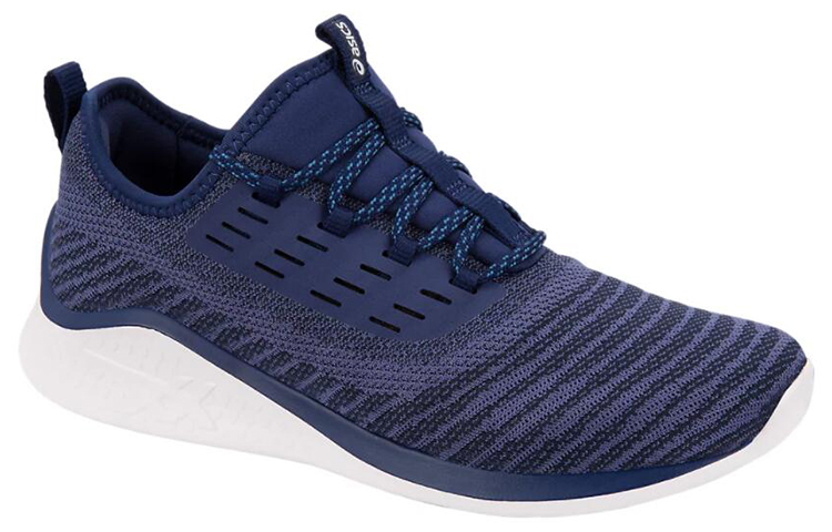 Lookbook (W) ASICS Fuzetora Twist Chaussure de Running Bleu Légère Respirante Confort Bas-Top 1022A005-400