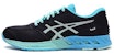 (Women) ASICS Fuzex 'Black Ice Blue' T689N-9067