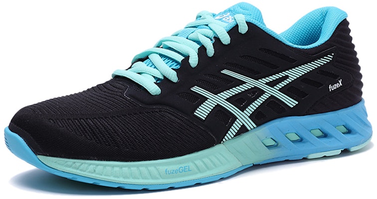 (Women) ASICS Fuzex 'Black Ice Blue' T689N-9067 Lookbook (Women) ASICS Fuzex 'Black Ice Blue' T689N-9067