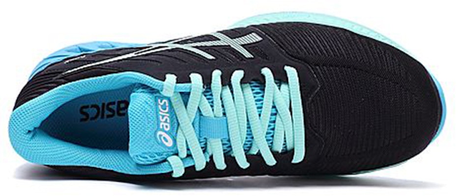 (Women) ASICS Fuzex 'Black Ice Blue' T689N-9067 Shop (Women) ASICS Fuzex 'Black Ice Blue' T689N-9067