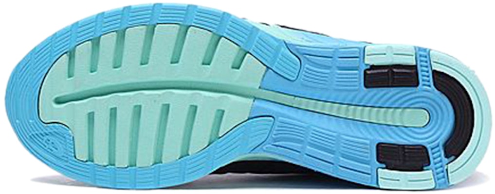 (Women) ASICS Fuzex 'Black Ice Blue' T689N-9067 Details for (Women) ASICS Fuzex 'Black Ice Blue' T689N-9067