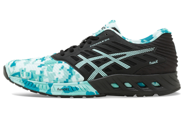 (Women) ASICS Fuzex 'Black Mint Blue' T66VQ-9070