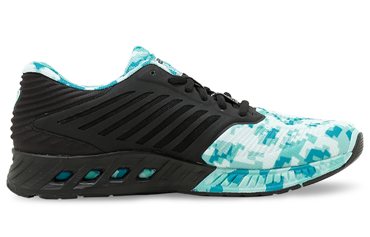 Order (W) ASICS Fuzex 'Negro Menta Azul' T66VQ-9070