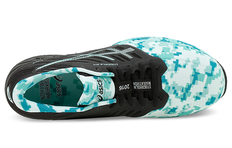 Lookbook (W) ASICS Fuzex 'Negro Menta Azul' T66VQ-9070